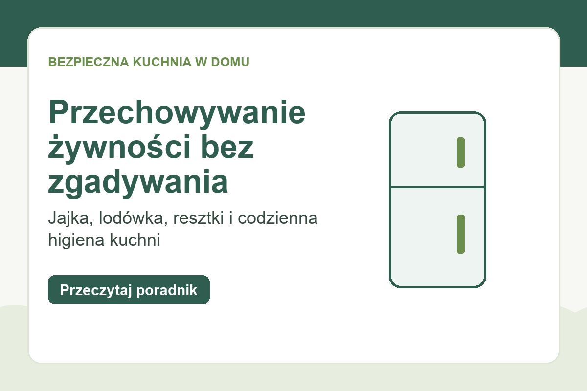 Ilustracja uporządkowanej kuchni i świeżych produktów