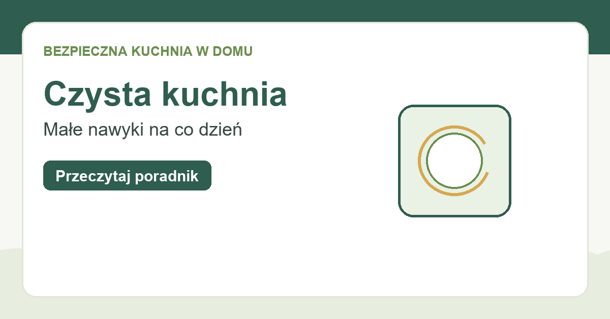 Czysta kuchnia
